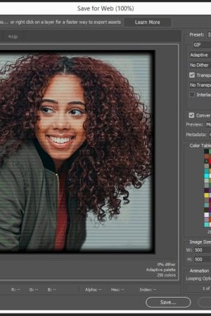 How to Create a Glitch Animated Gif Action in Adobe Photoshop